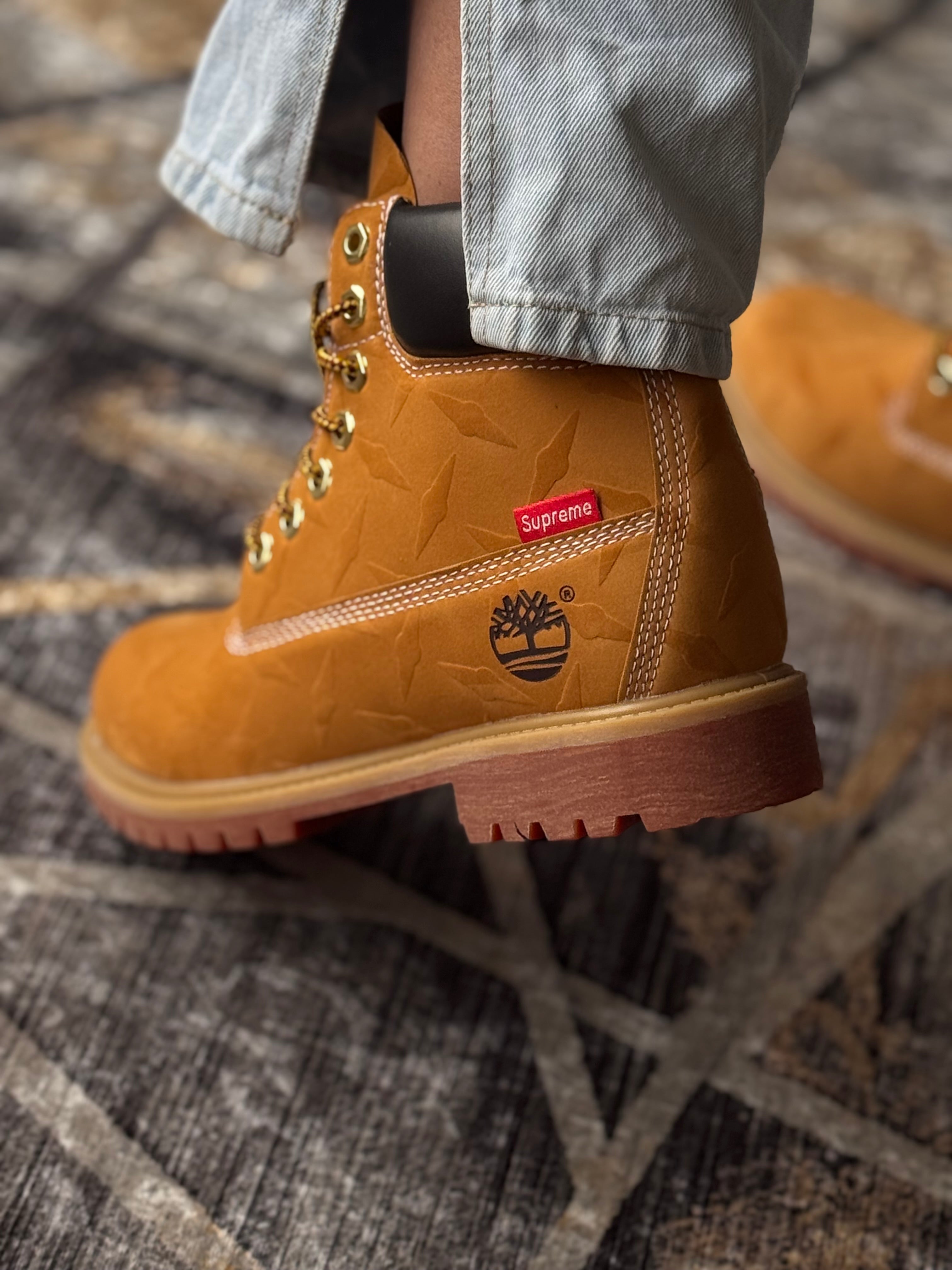 Timberland x supreme “camel”