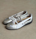 Puma speedcat “flats ballet” silver