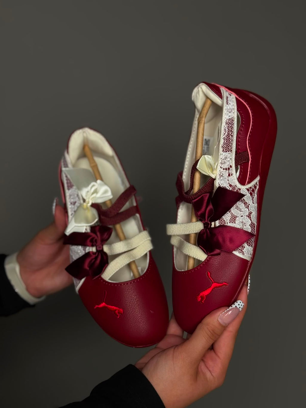 Puma SpeedCat ballet “encaje burgundy “