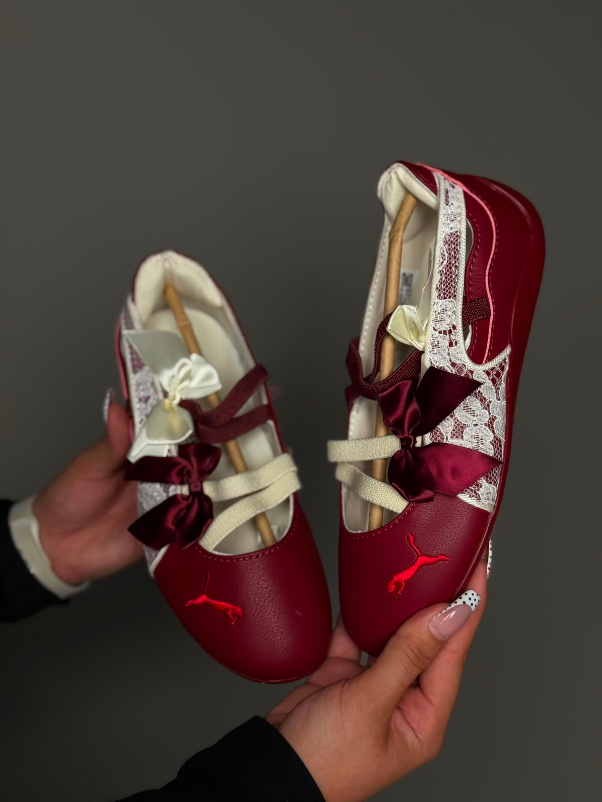 Puma SpeedCat ballet “encaje burgundy “