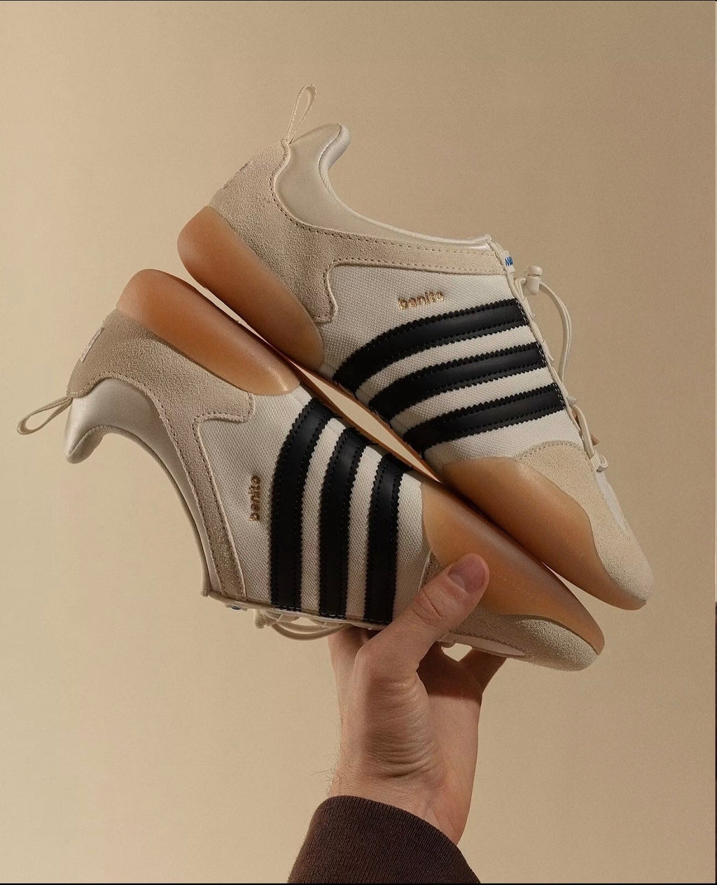 Adidas Originals X Bad Bunny Ballerina “Off White/Core Black/Gum”