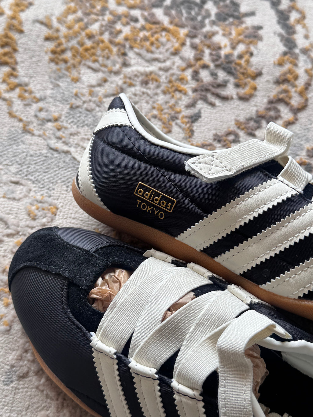 Adidas tokyio mj -bailarina “negro  blanco ”
