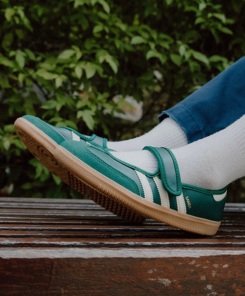 Adidas samba Mary jane “verde”