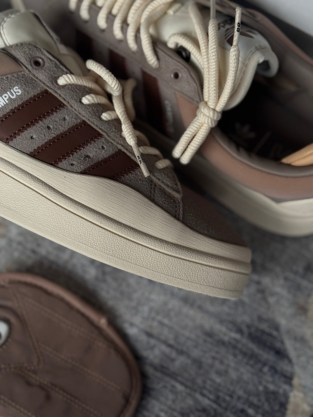 Adidas Campus Chalky Brown x Bad Bunny