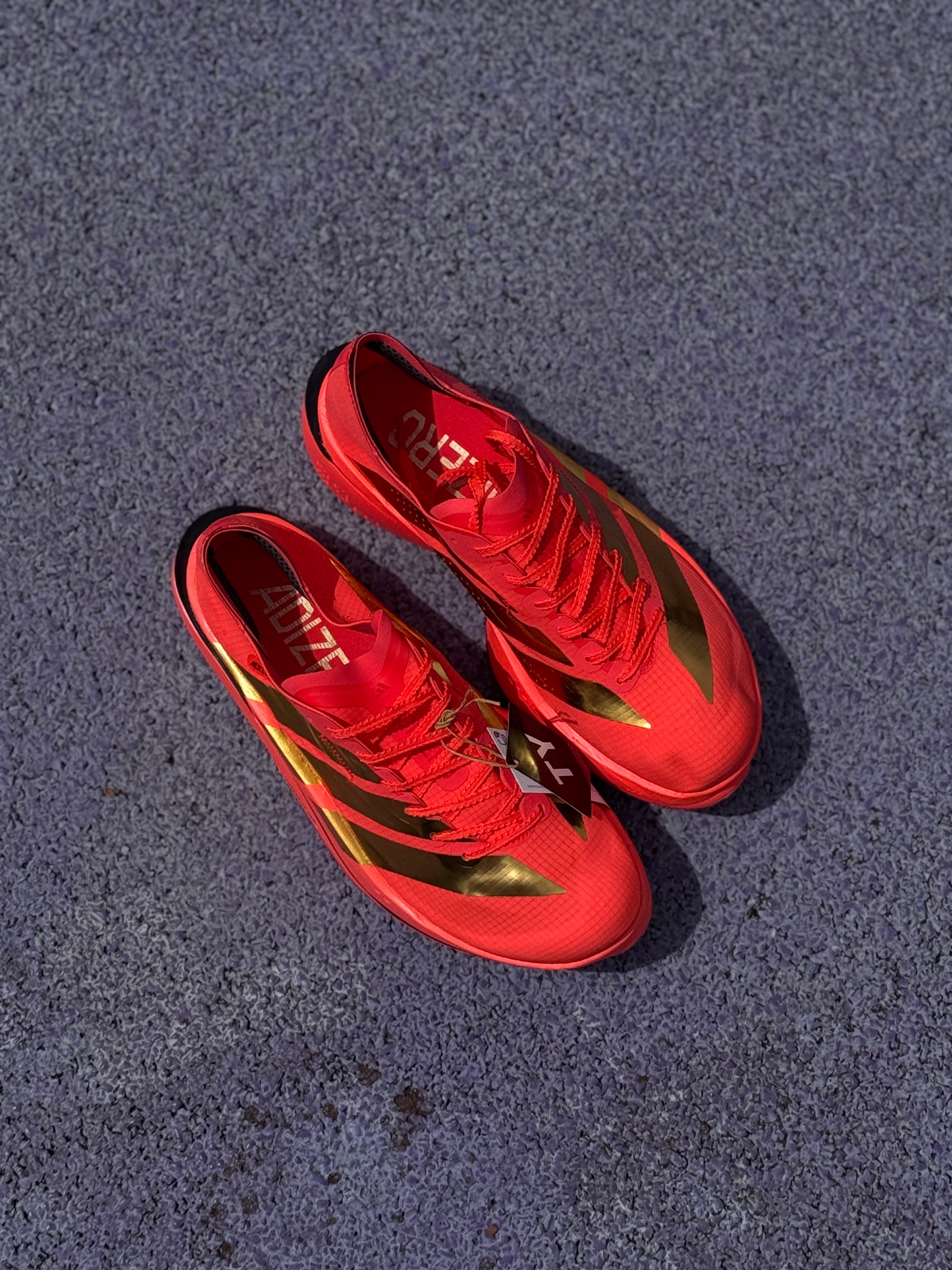 Adidas Adizero Adios Pro 5 - Vermelho/Dourado