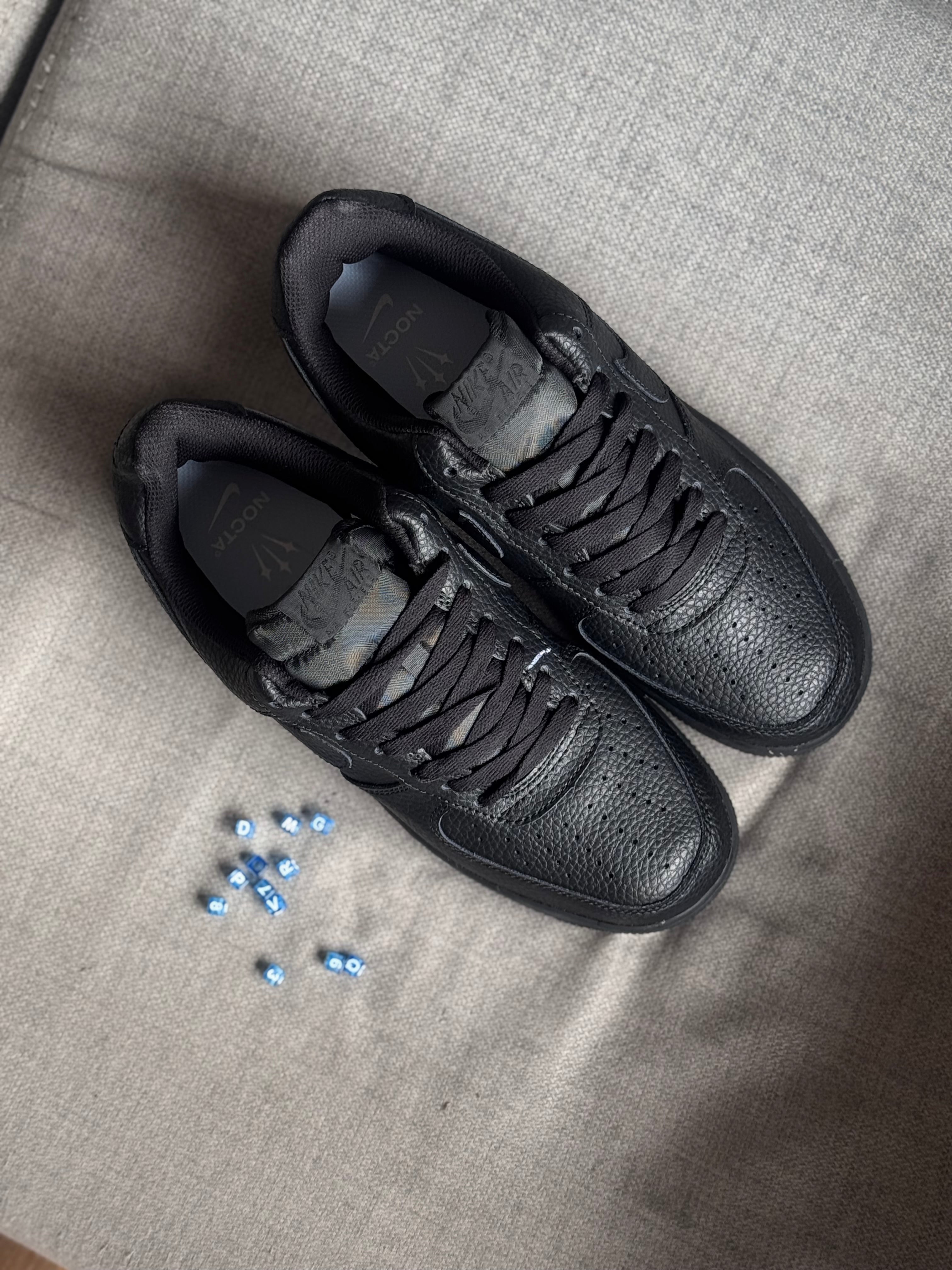 Nike air force One nocta x drake “negra”