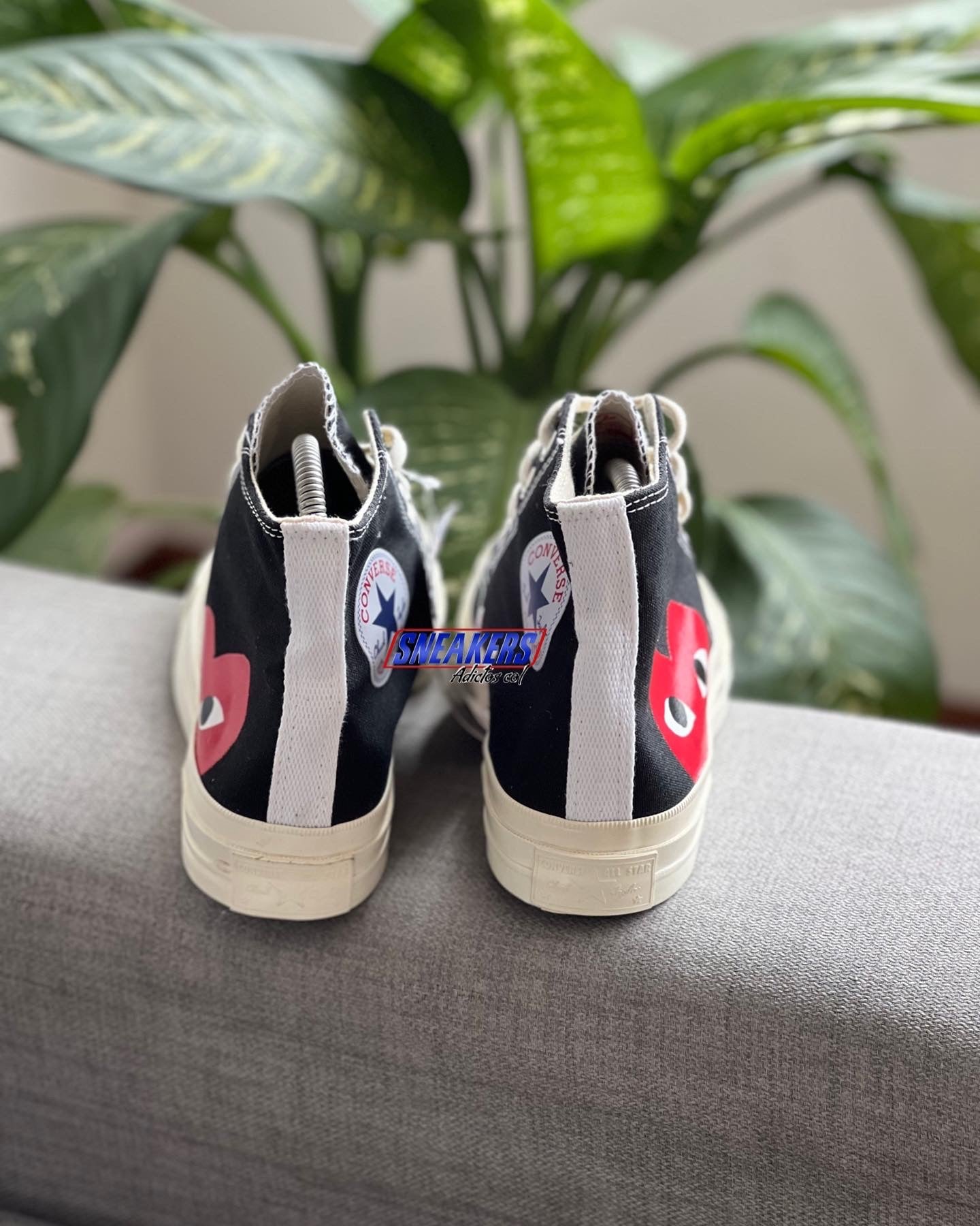 Chuck 70 "black" de Comme Des Garçons Play x Converse