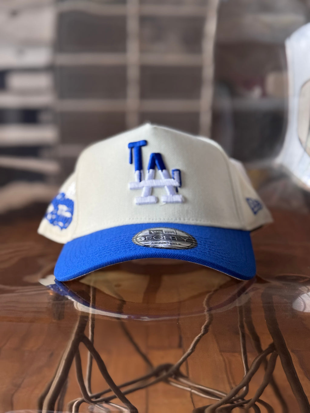 Gorra Los Ángeles Dodgers “blanco azul “
