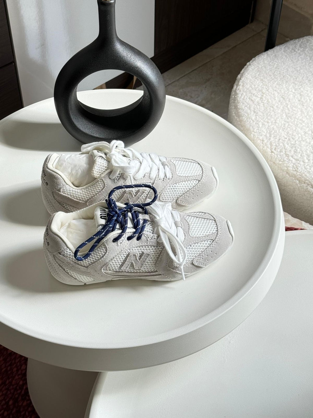 New Balance 530 x miu miu blanca