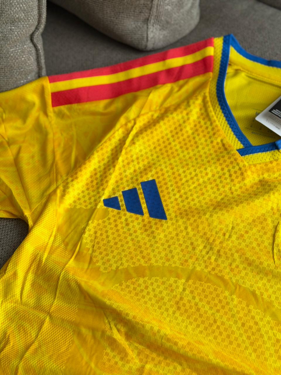 Camiseta local selección Colombia versión jugador