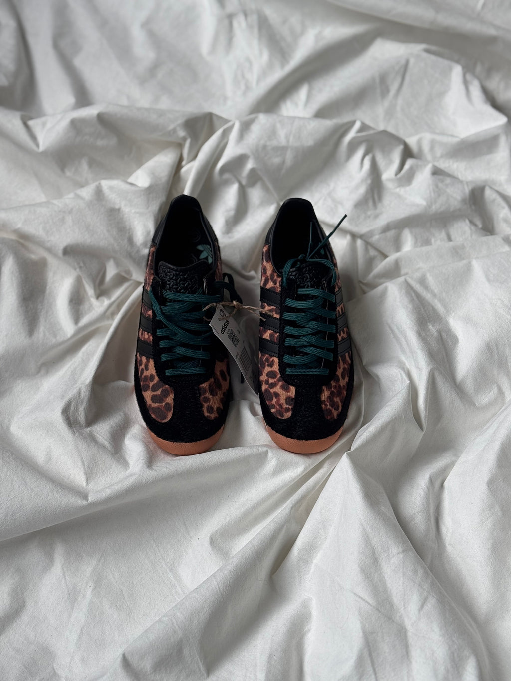 Adidas Sl 72 og "Leopard Print Collegiate Green"