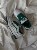 Vans hylane blanca verde