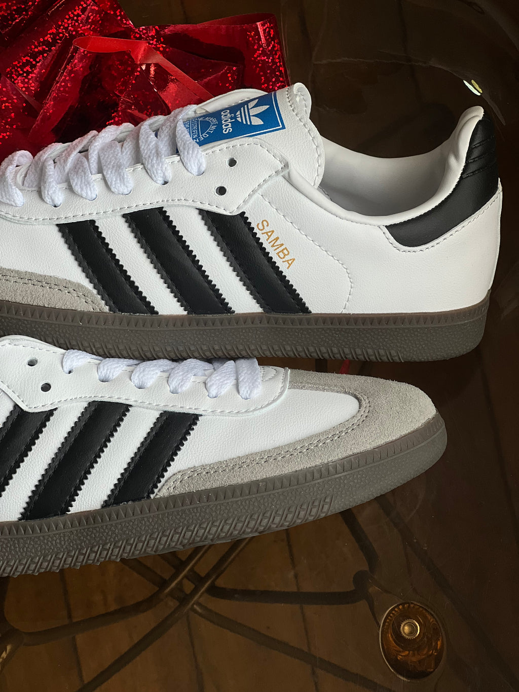 Adidas samba clásica “blanco negro”