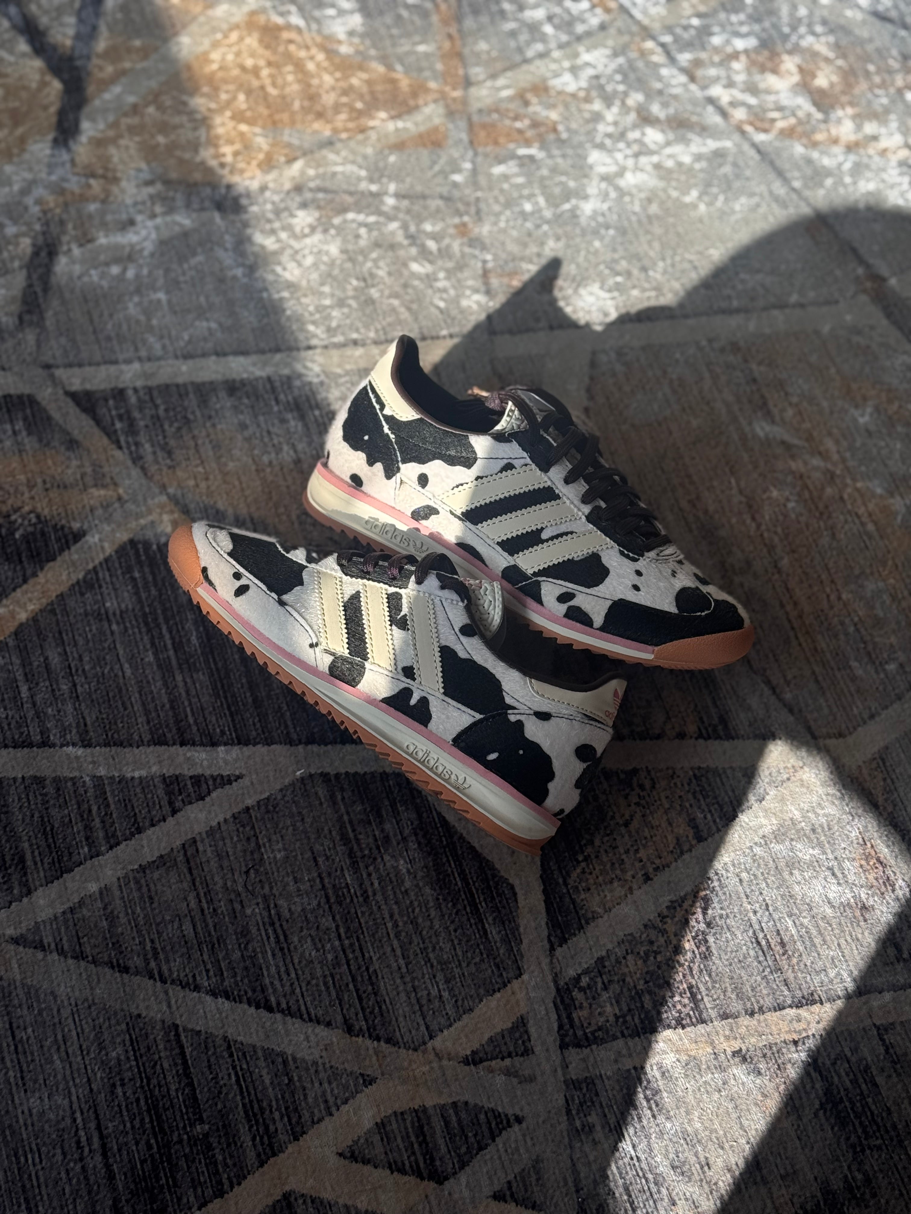 Adidas Sl 72 og “cow print”
