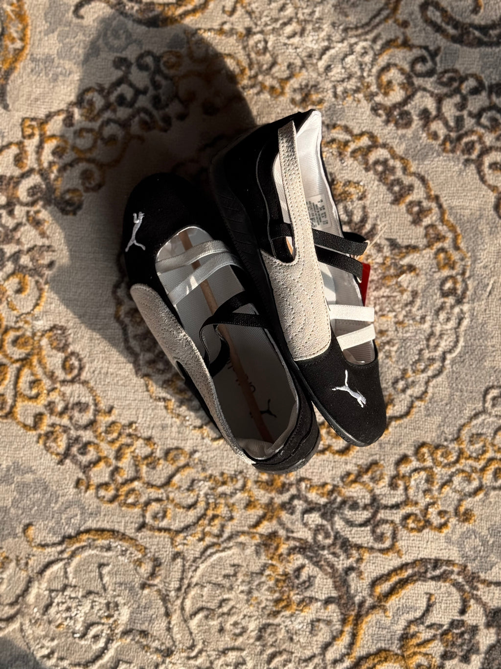 Puma flats speedcat ballet “negro”