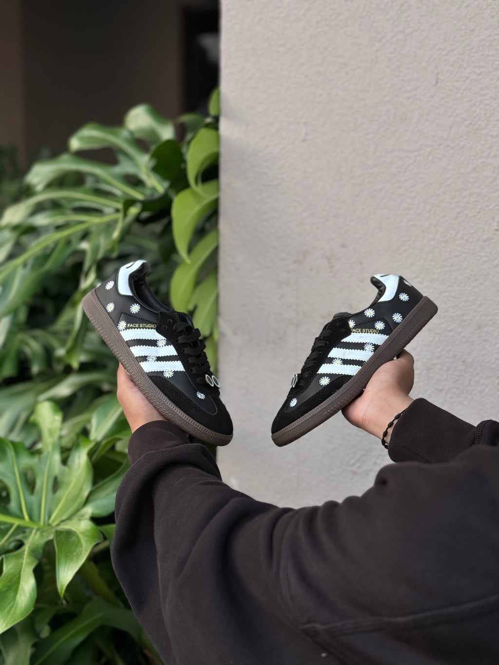 adidas Samba OG black Floral