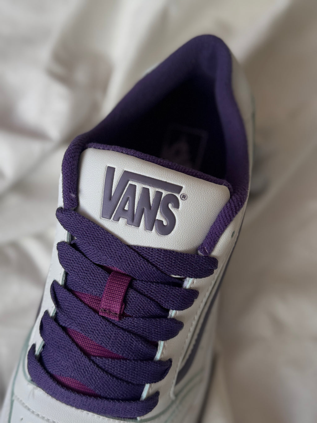 Vans hylane blanca-lila