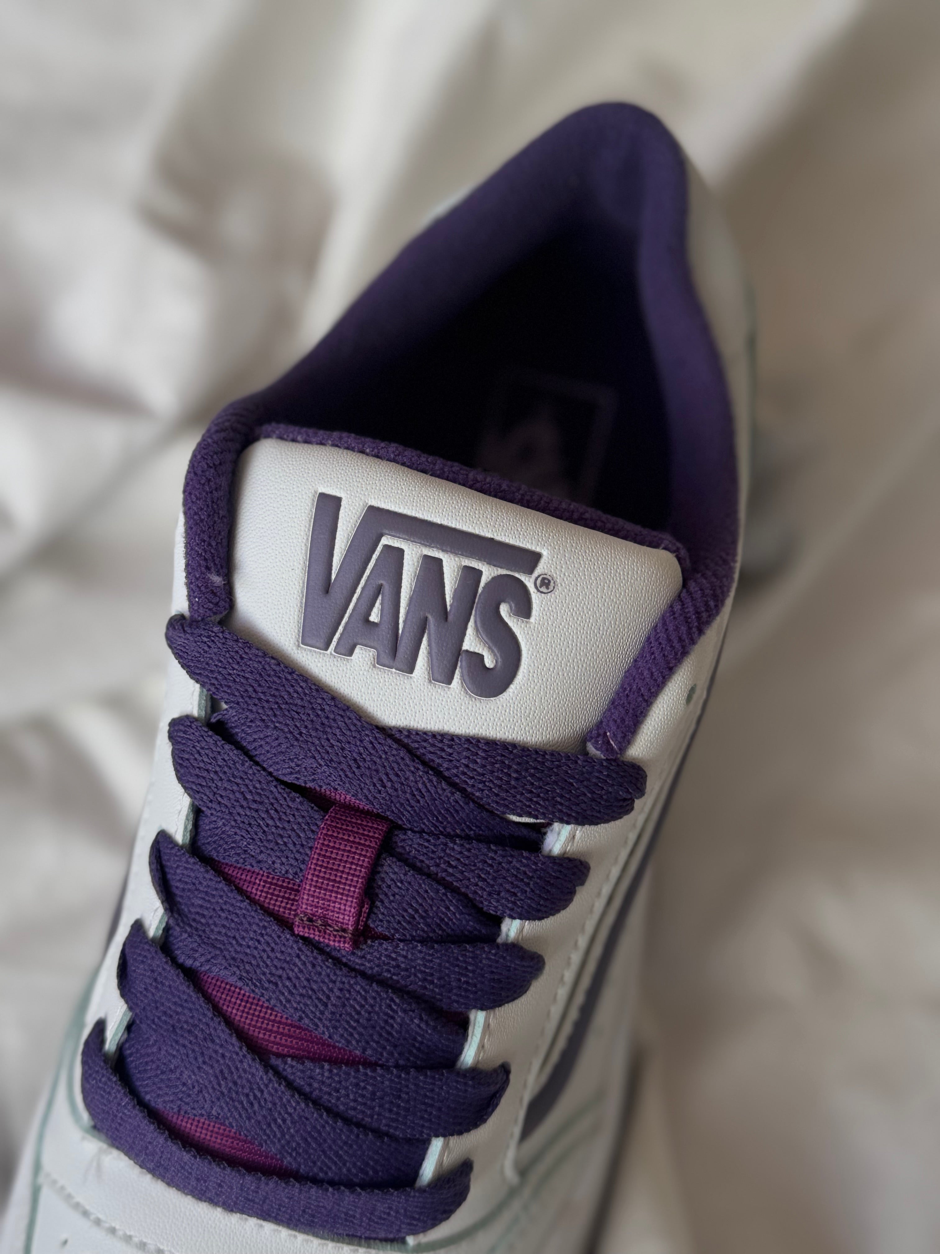 Vans hylane blanca-lila