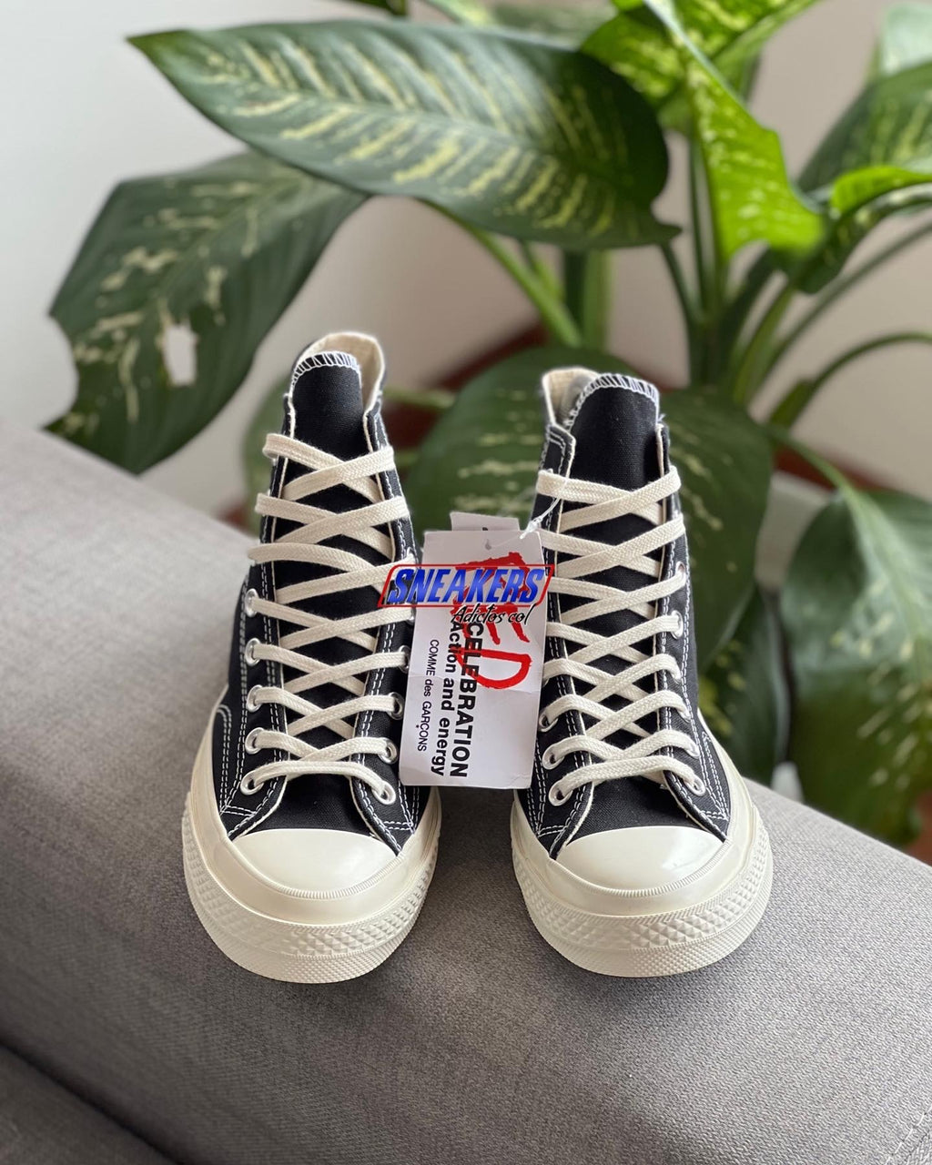 Chuck 70 "black" de Comme Des Garçons Play x Converse