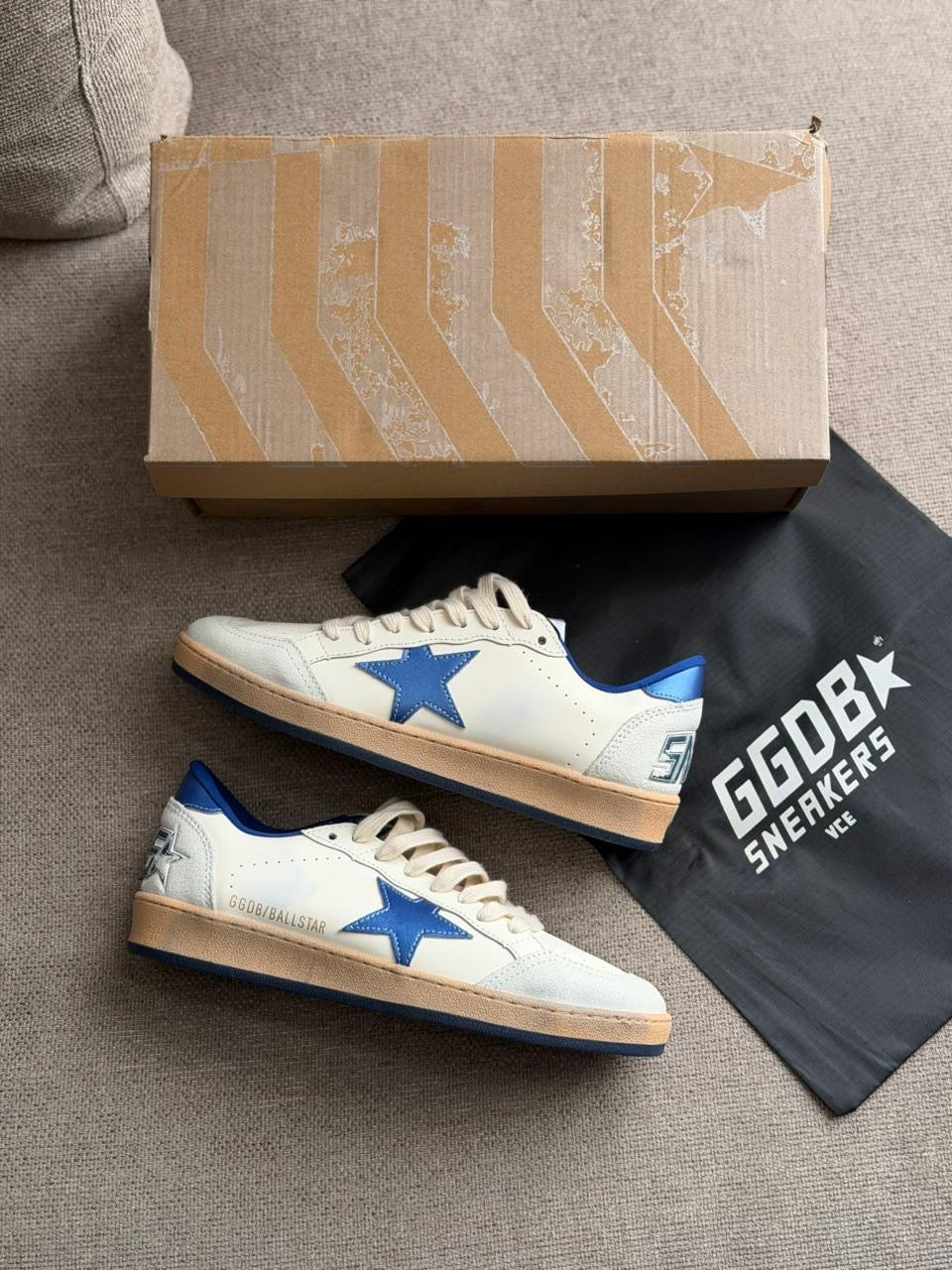 Golden goose balla Star azul