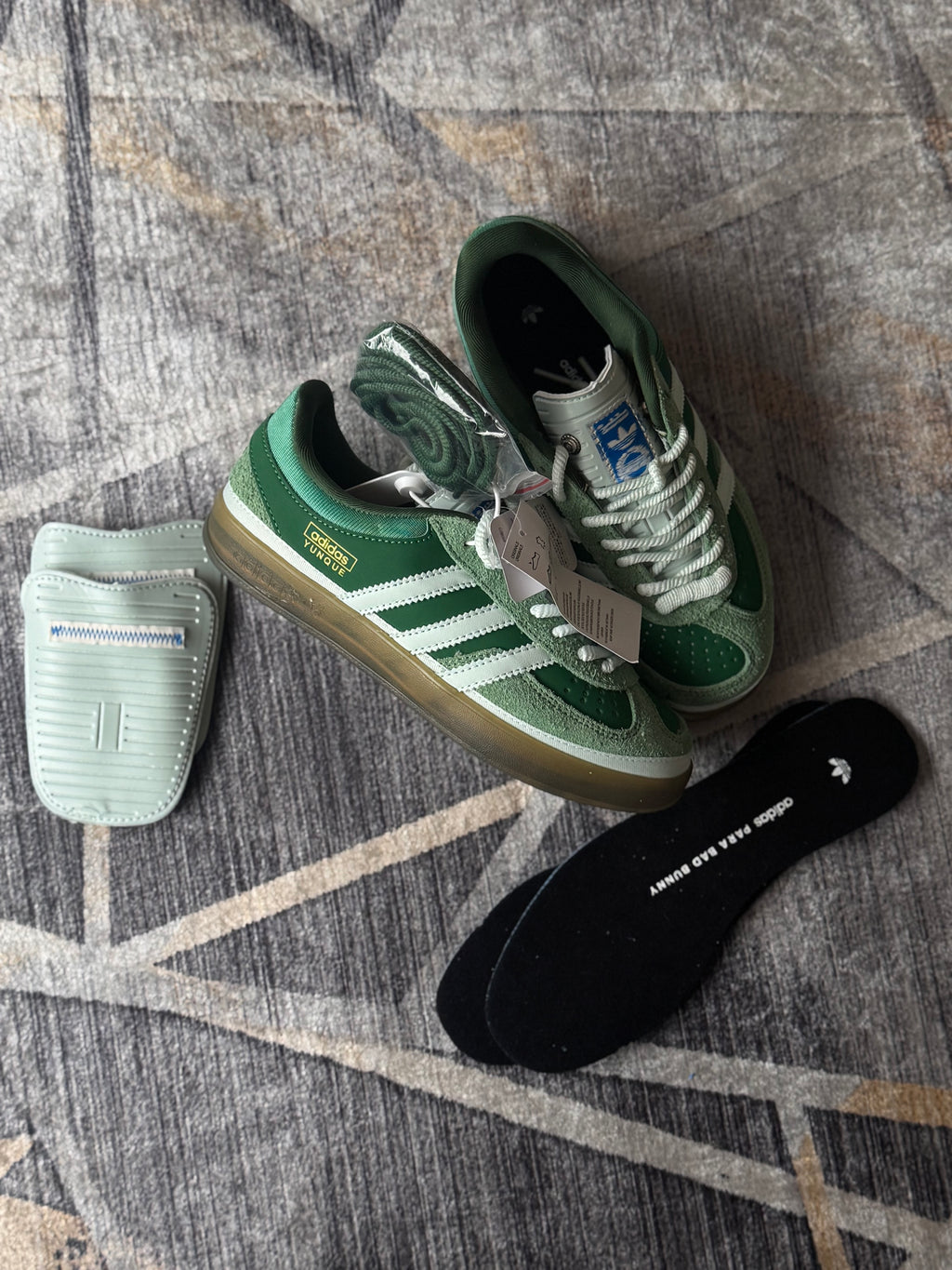 Adidas gazelle indoor “el yunke x bad bunny “