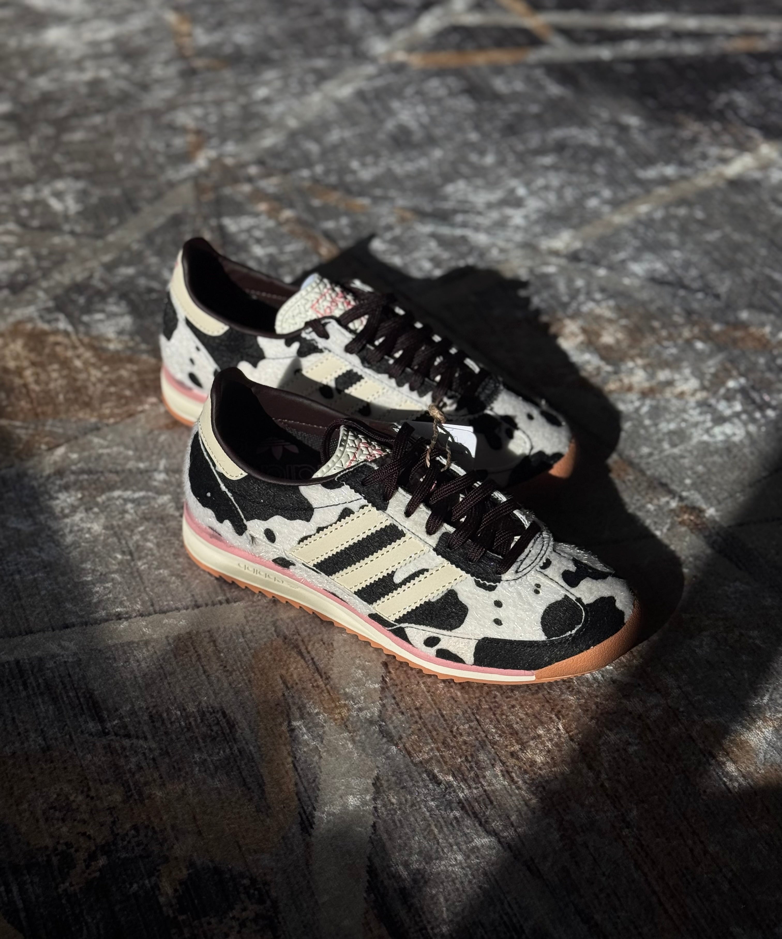 Adidas Sl 72 og “cow print”