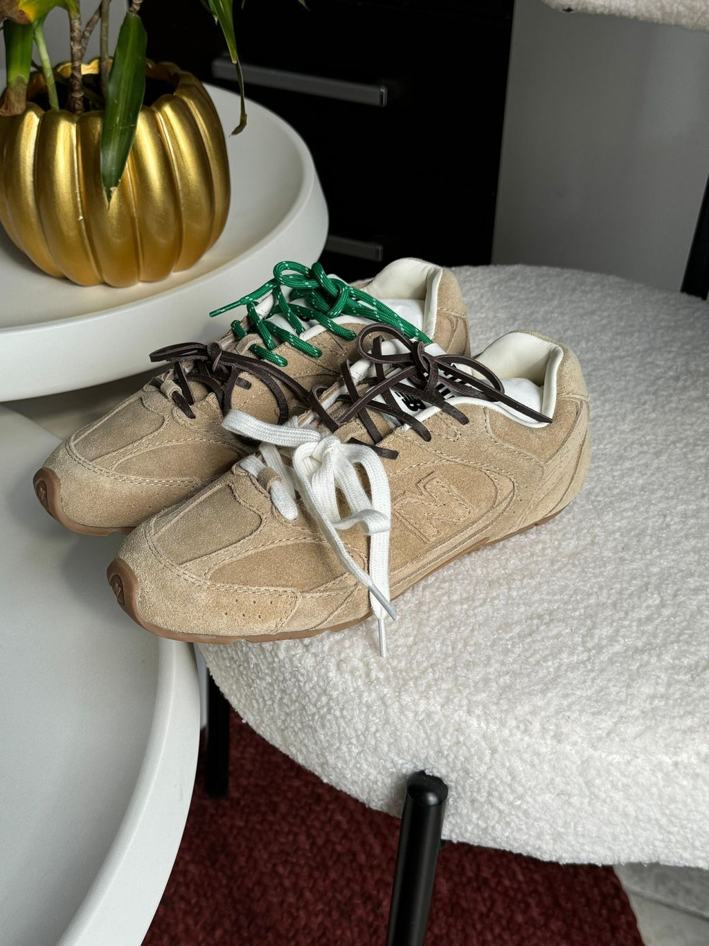 New Balance 530 x miu miu café verde