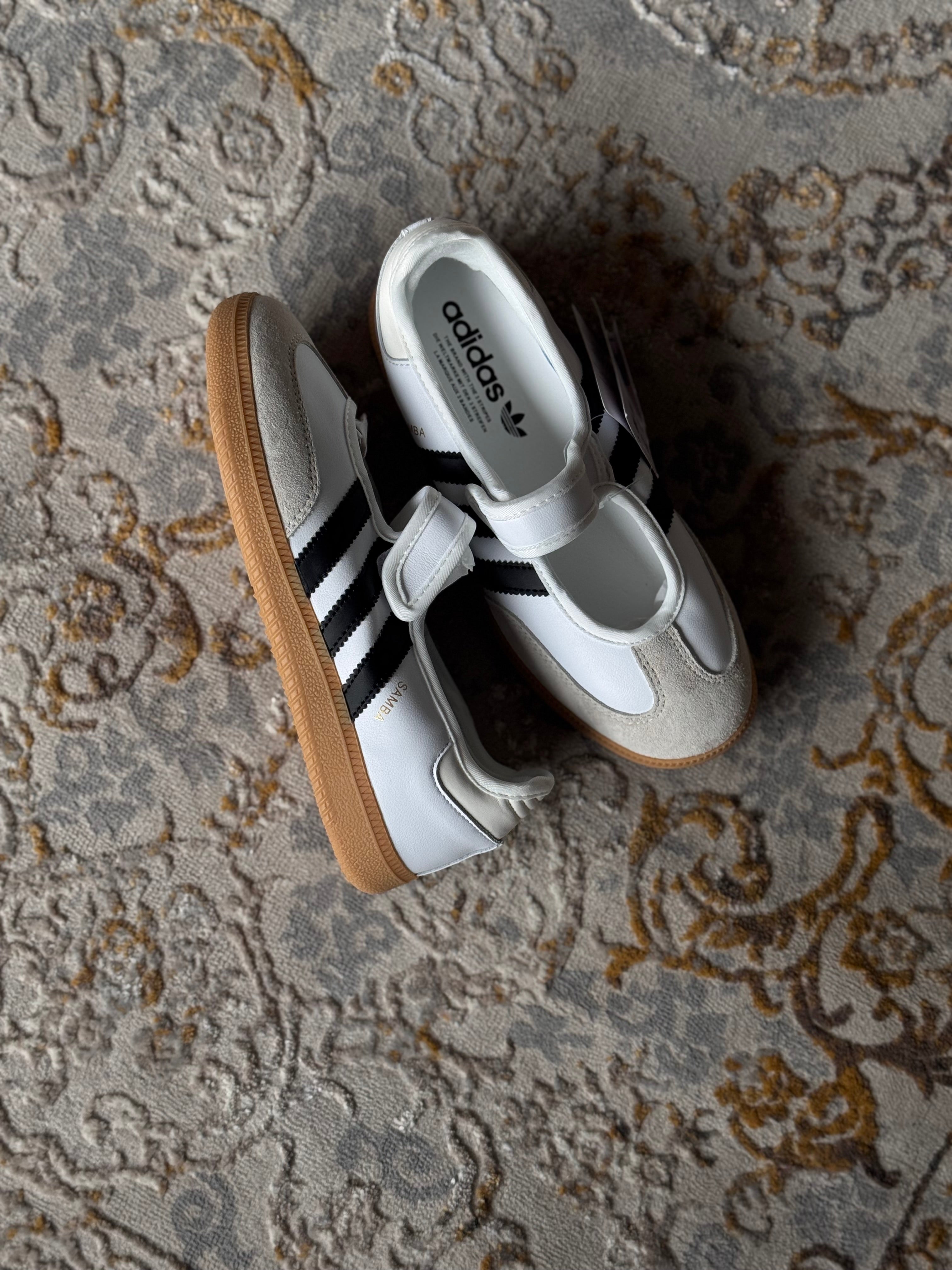 Adidas samba Mary Jane ballet “white black gum ”