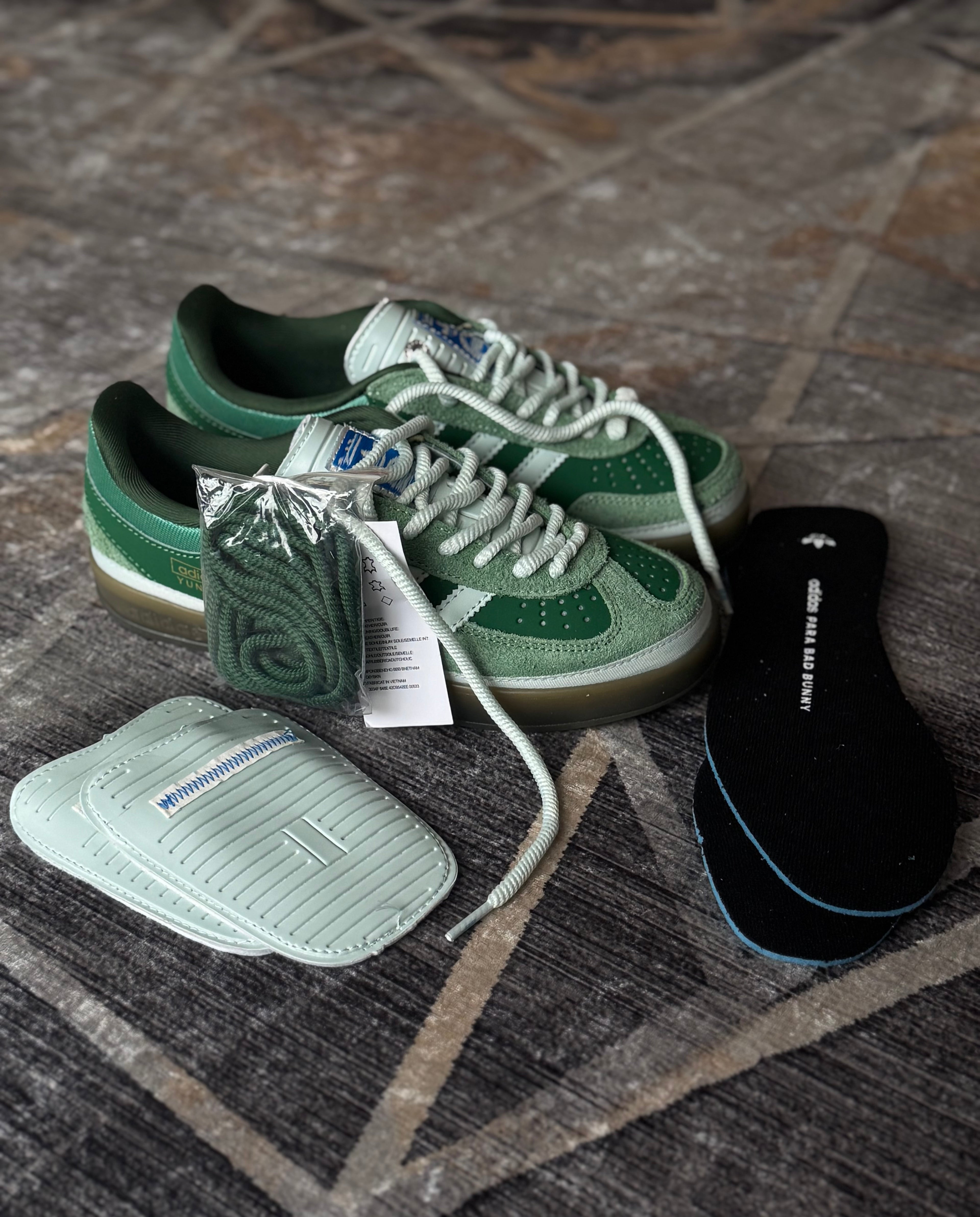 Adidas gazelle indoor “el yunke x bad bunny “