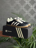 Adidas Wales Bonner × Samba Pony Tonal Low Core Black / Cream White