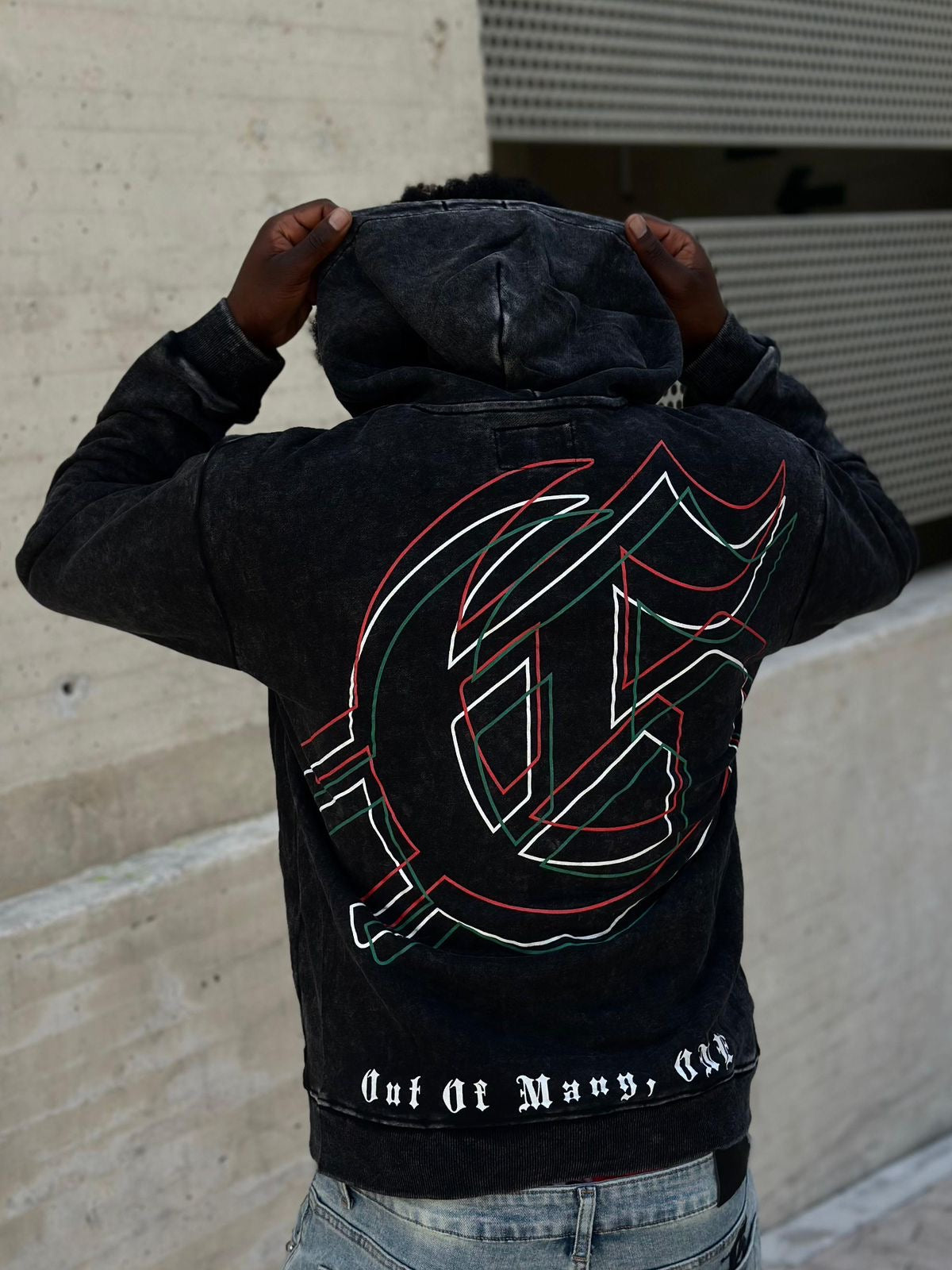 Hoodie Godspeed negro