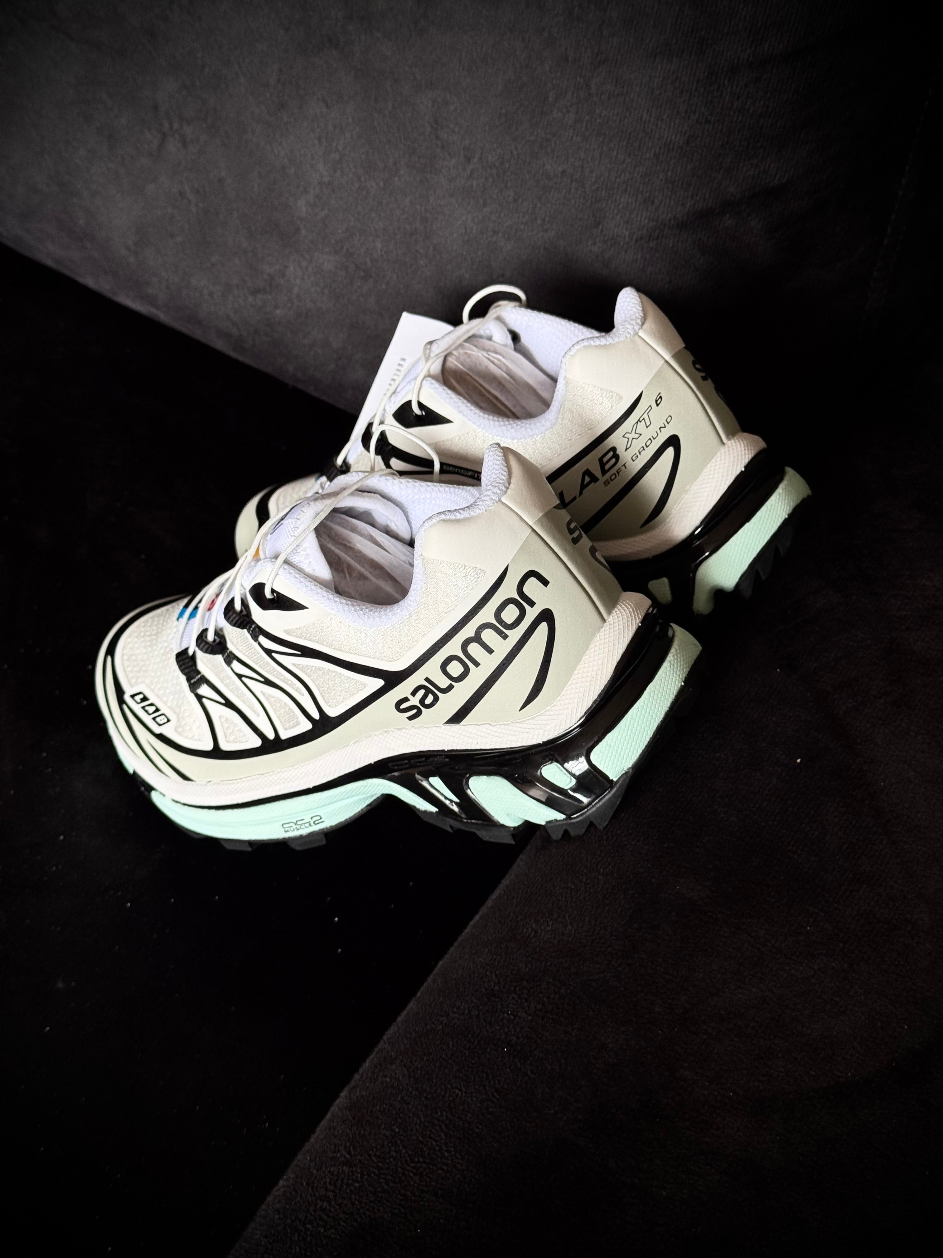 Salomón xt6 “blanco azul”