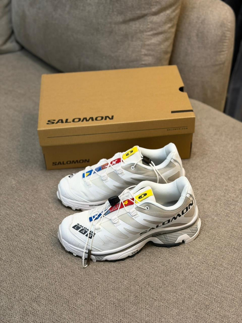 Salomón xt-4 blanco