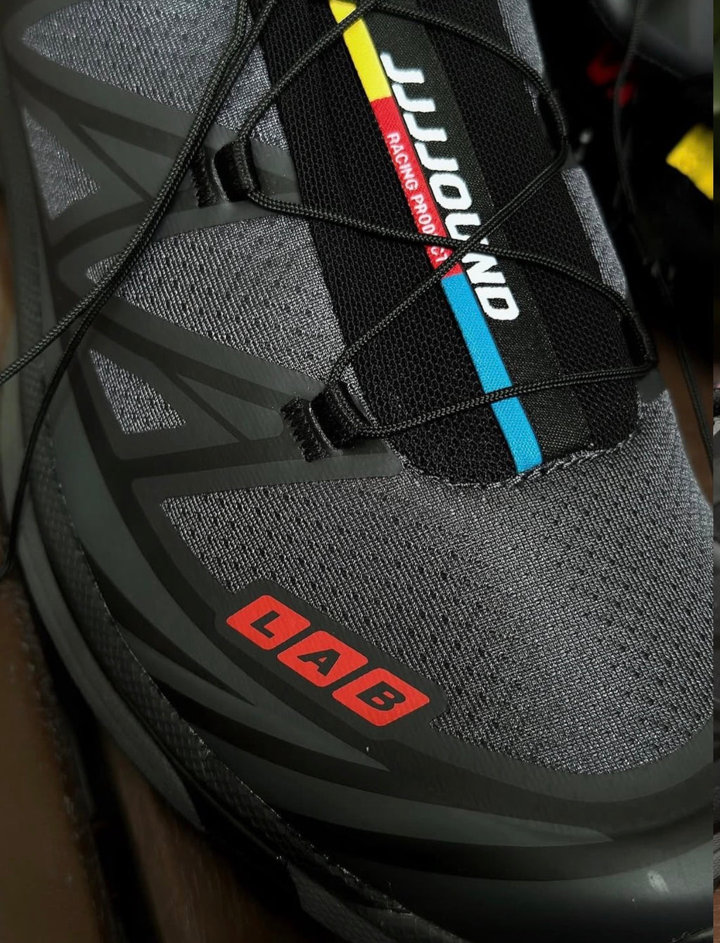 Salomon XT-6 JJJJound - Black Fiery Red