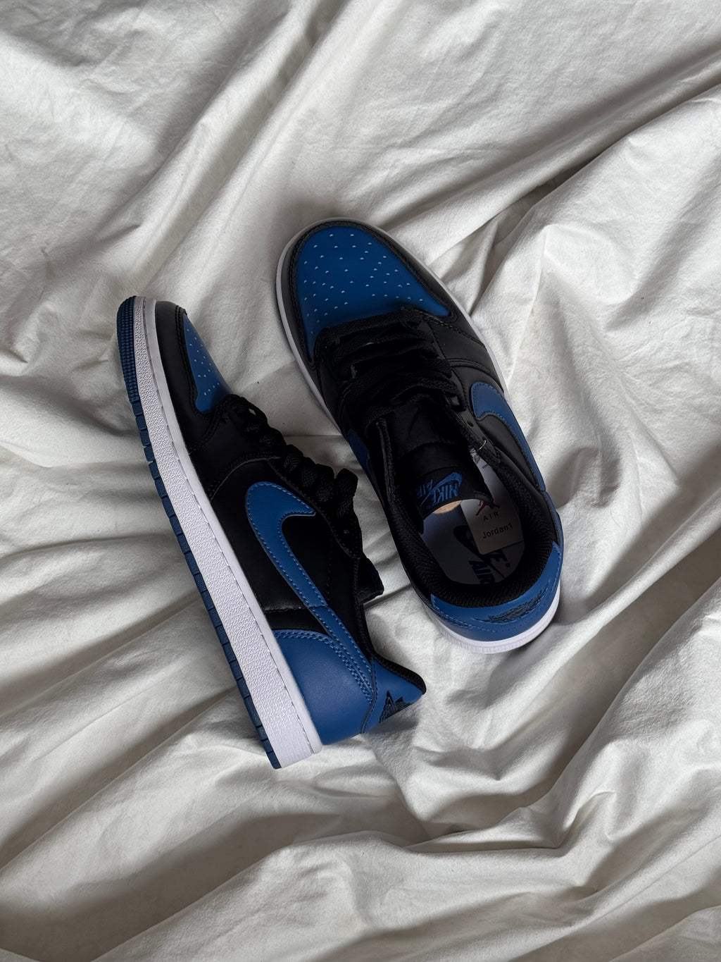 Nike Air Jordan 1 low “Black/ Varsity Royal-Sail”