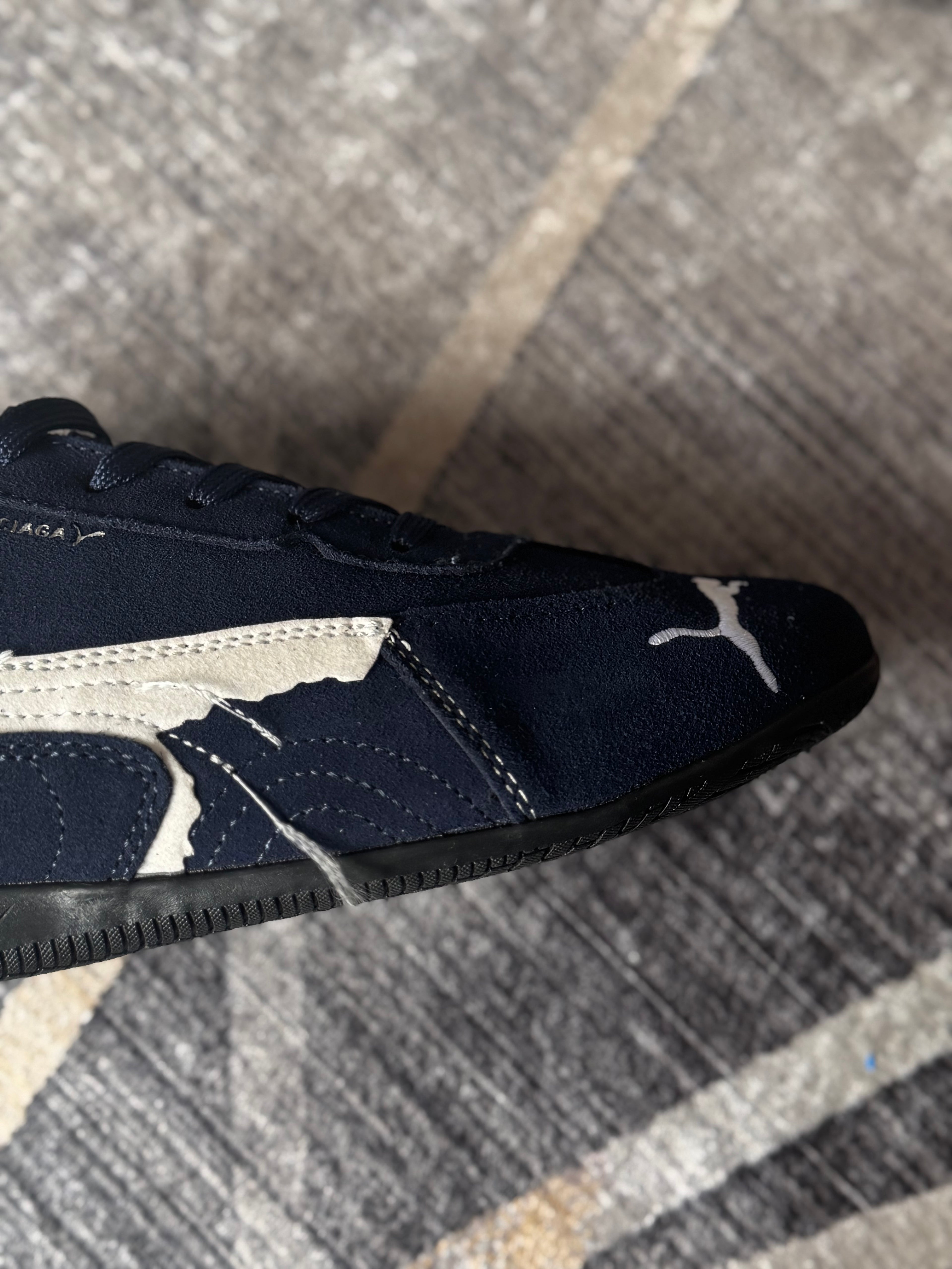 Puma speedcat azul marino x”balenciaga”