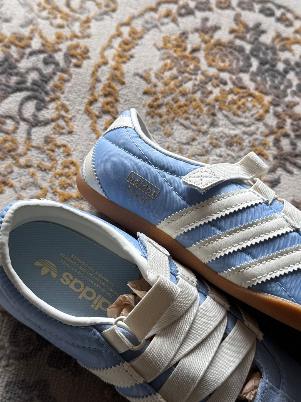 Adidas tokyio mj -bailarina “azul  blanco ”