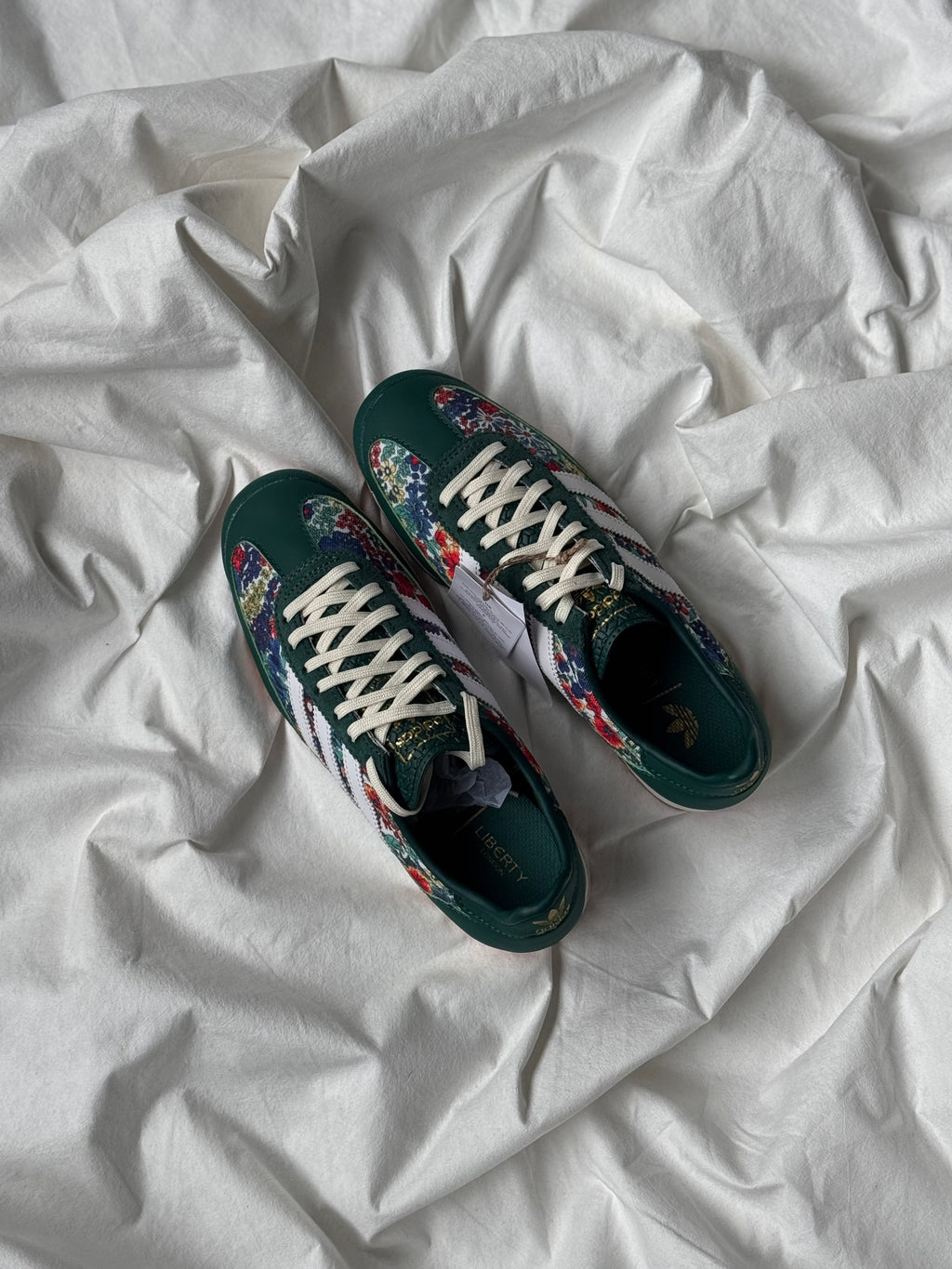 Adidas Sl 72 og “verde floral “