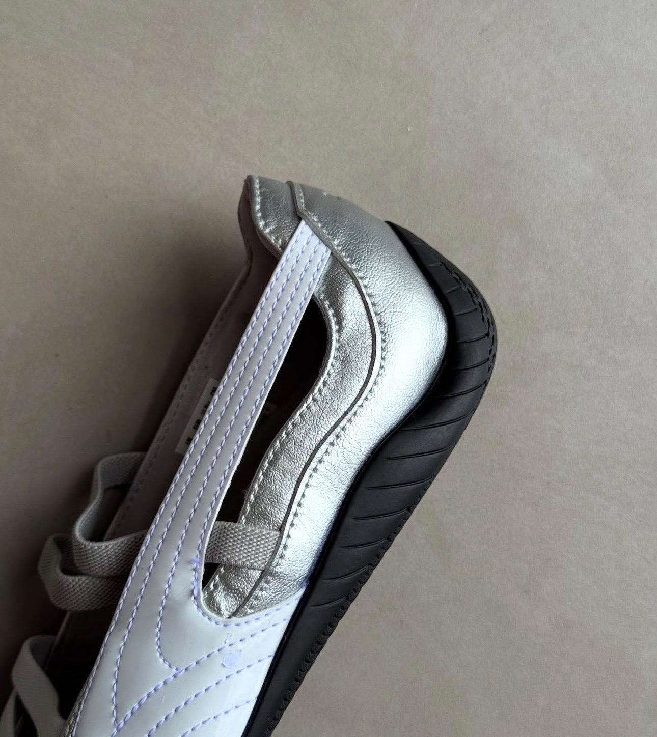 Puma speedcat “flats ballet” silver