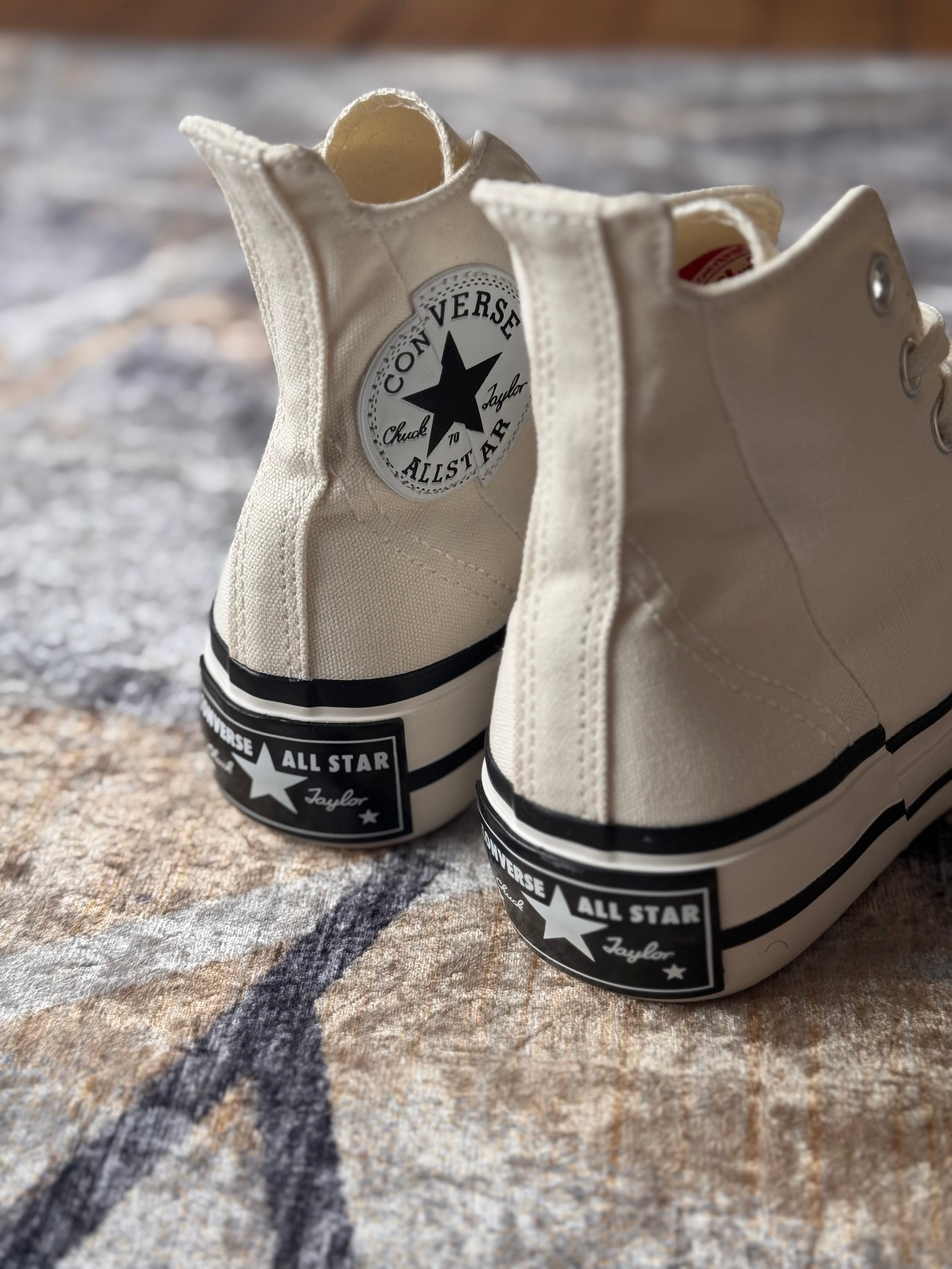 Converse  Chuck Taylor 70's high plus blanco