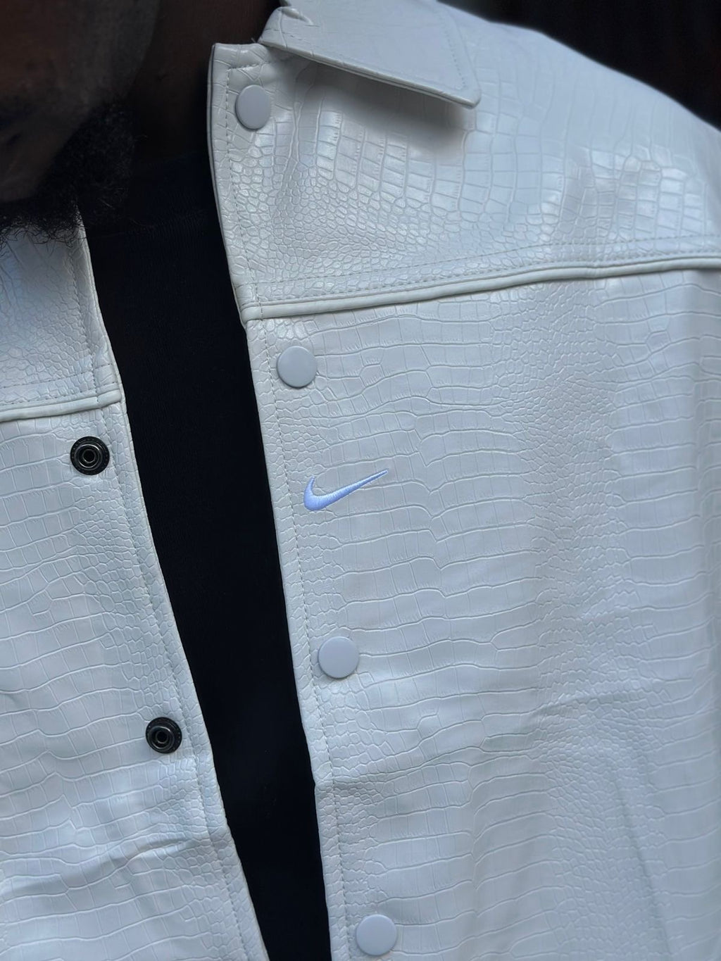 Chaqueta Nike poli piel
