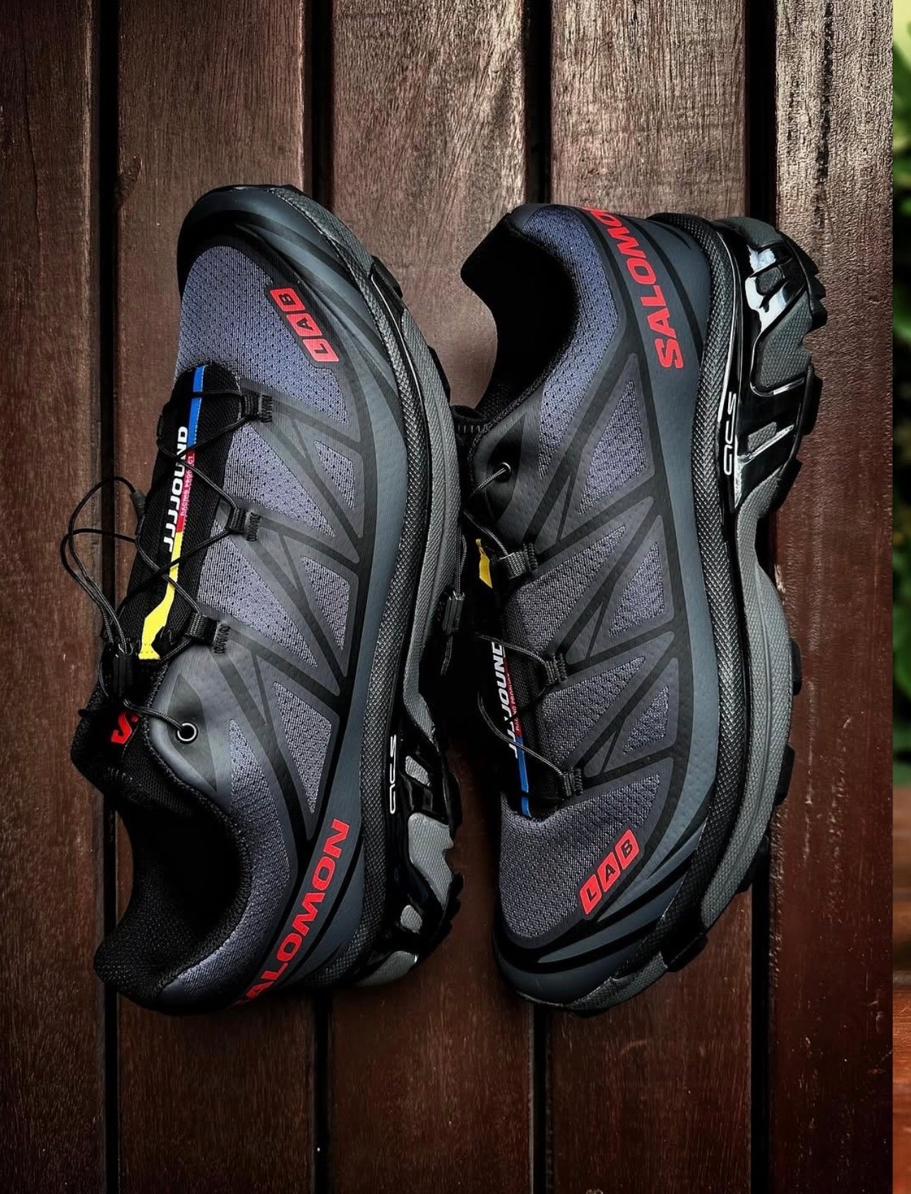 Salomon XT-6 JJJJound - Black Fiery Red