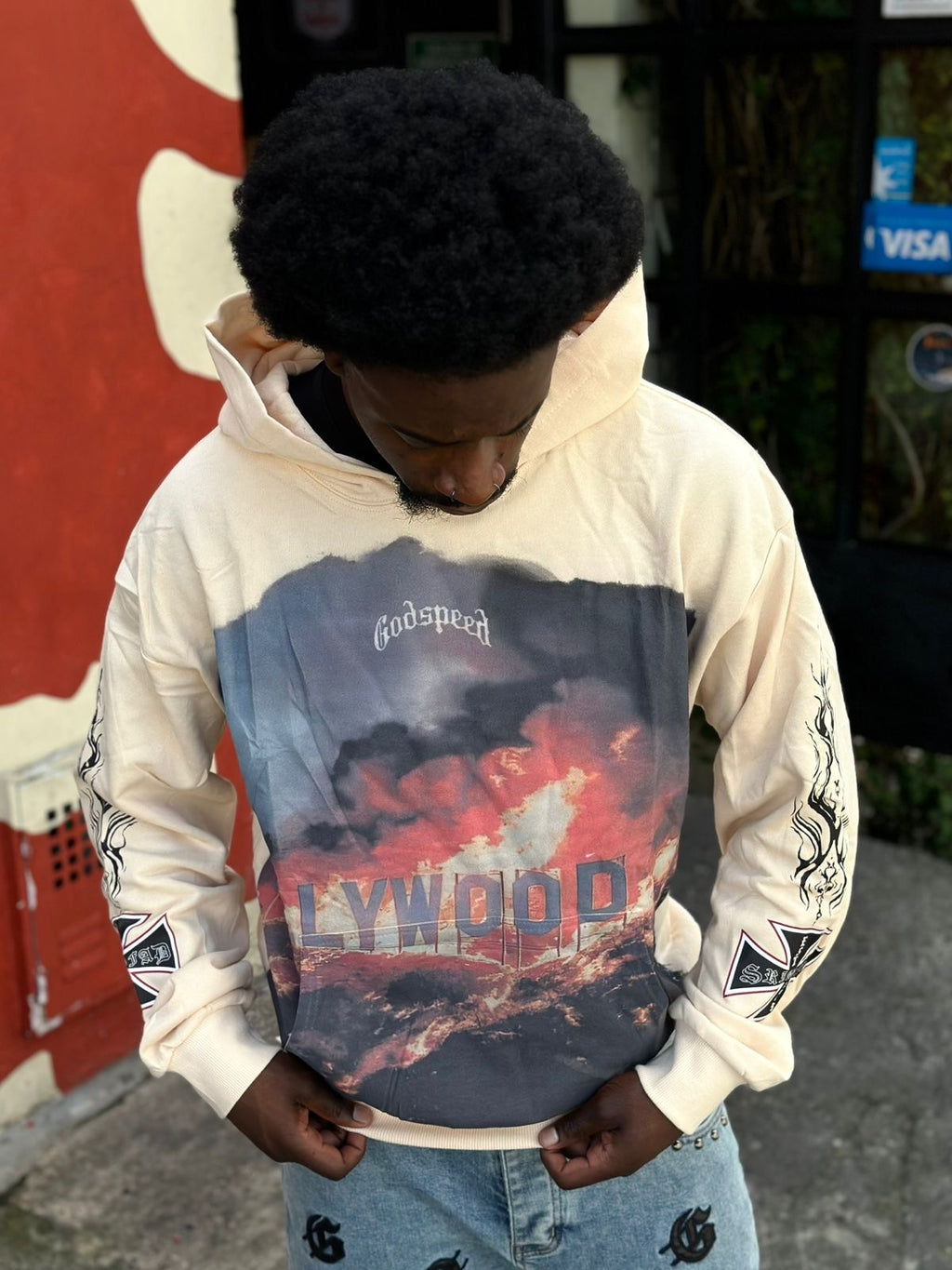 Hoodie Godspeed “hollywood Beige”