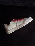 Golden goose ball star “blanco rojo “
