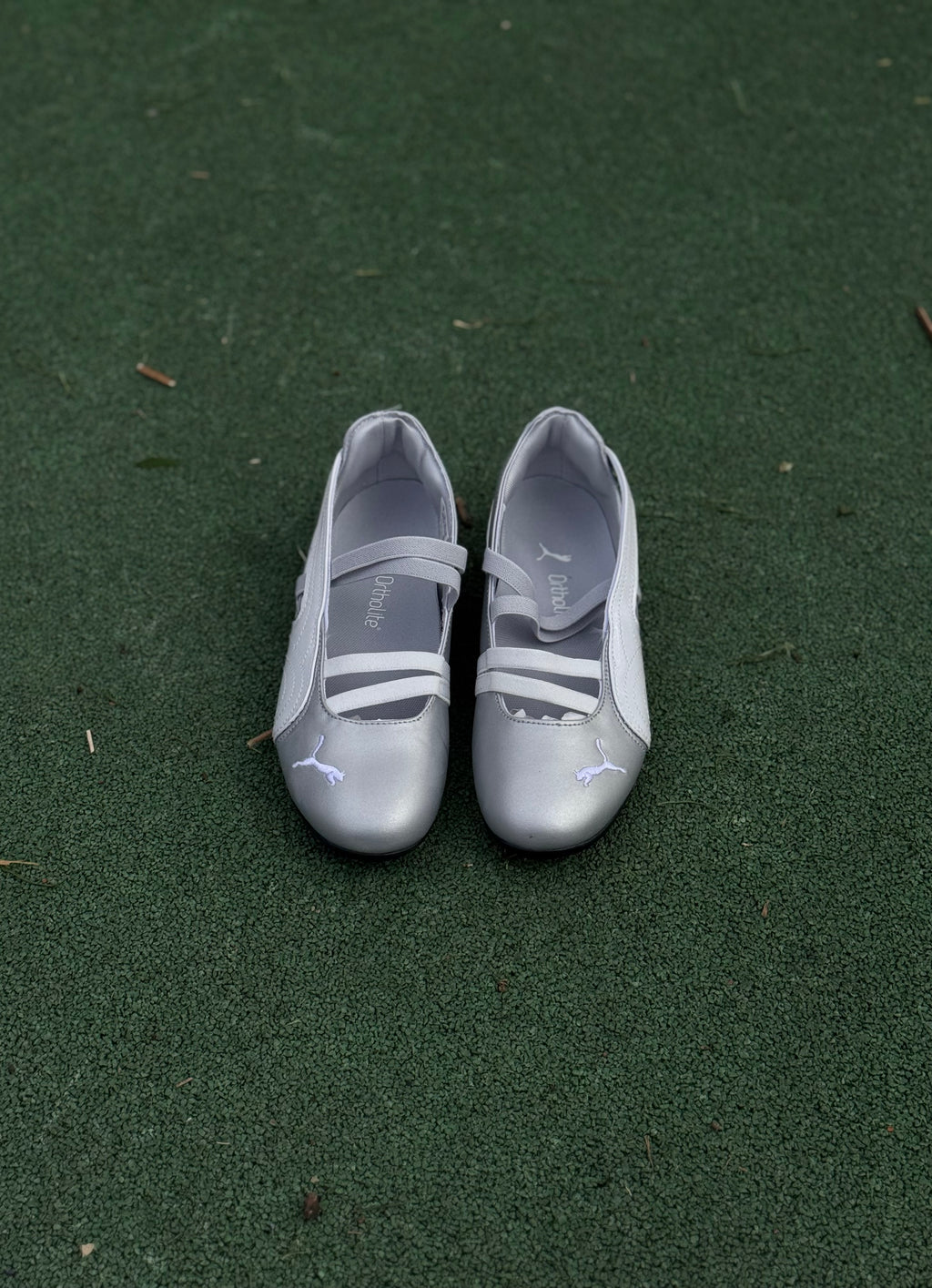 Puma speedcat “flats ballet” silver