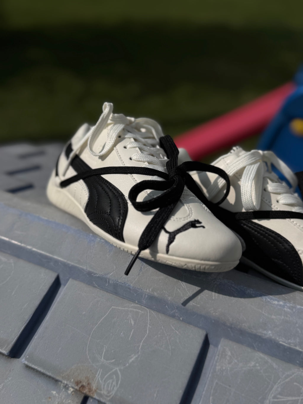 Puma speedcat PRM X ROSE “blanco negro ”