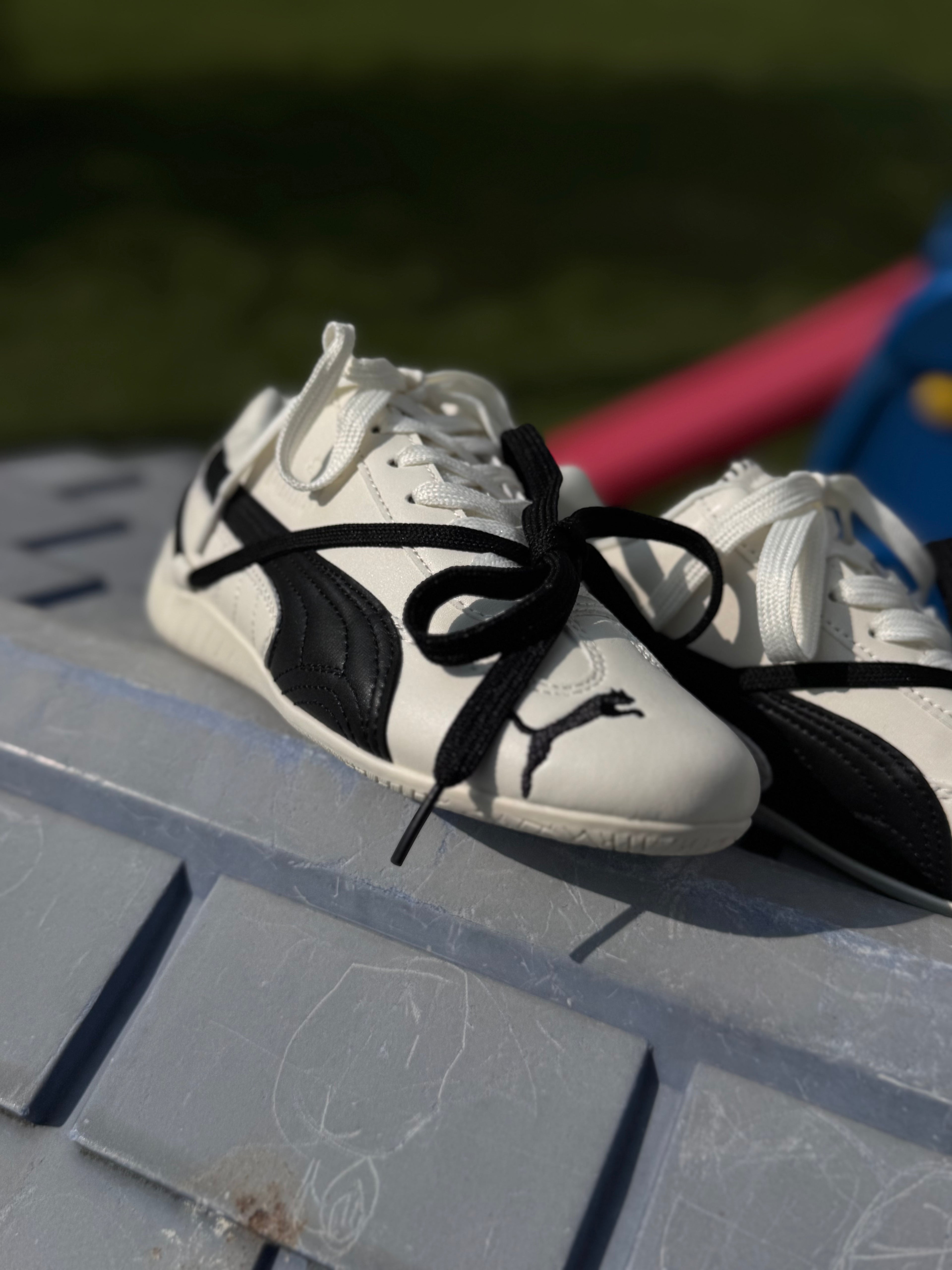Puma speedcat PRM X ROSE “blanco negro ”