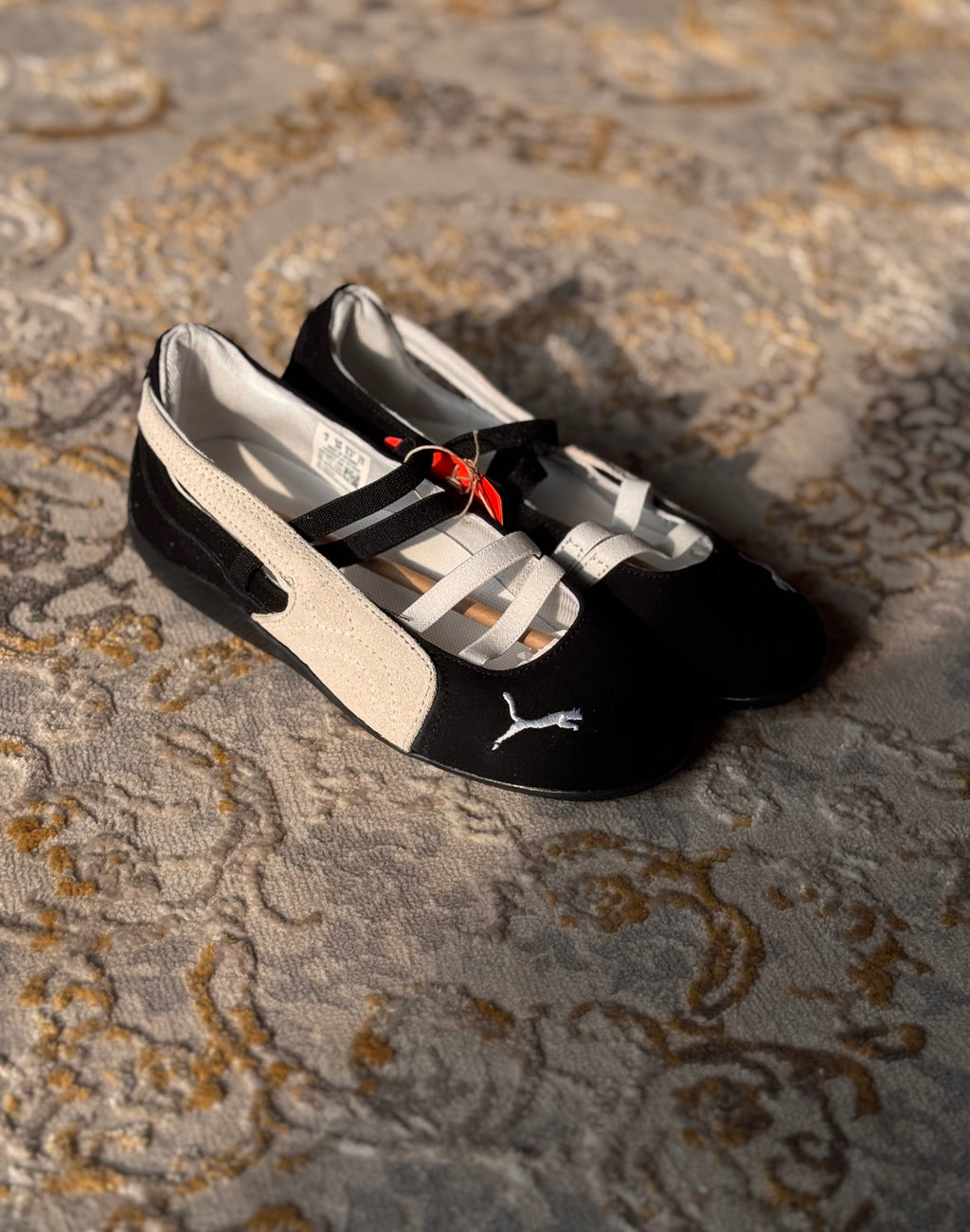 Puma flats speedcat ballet “negro”