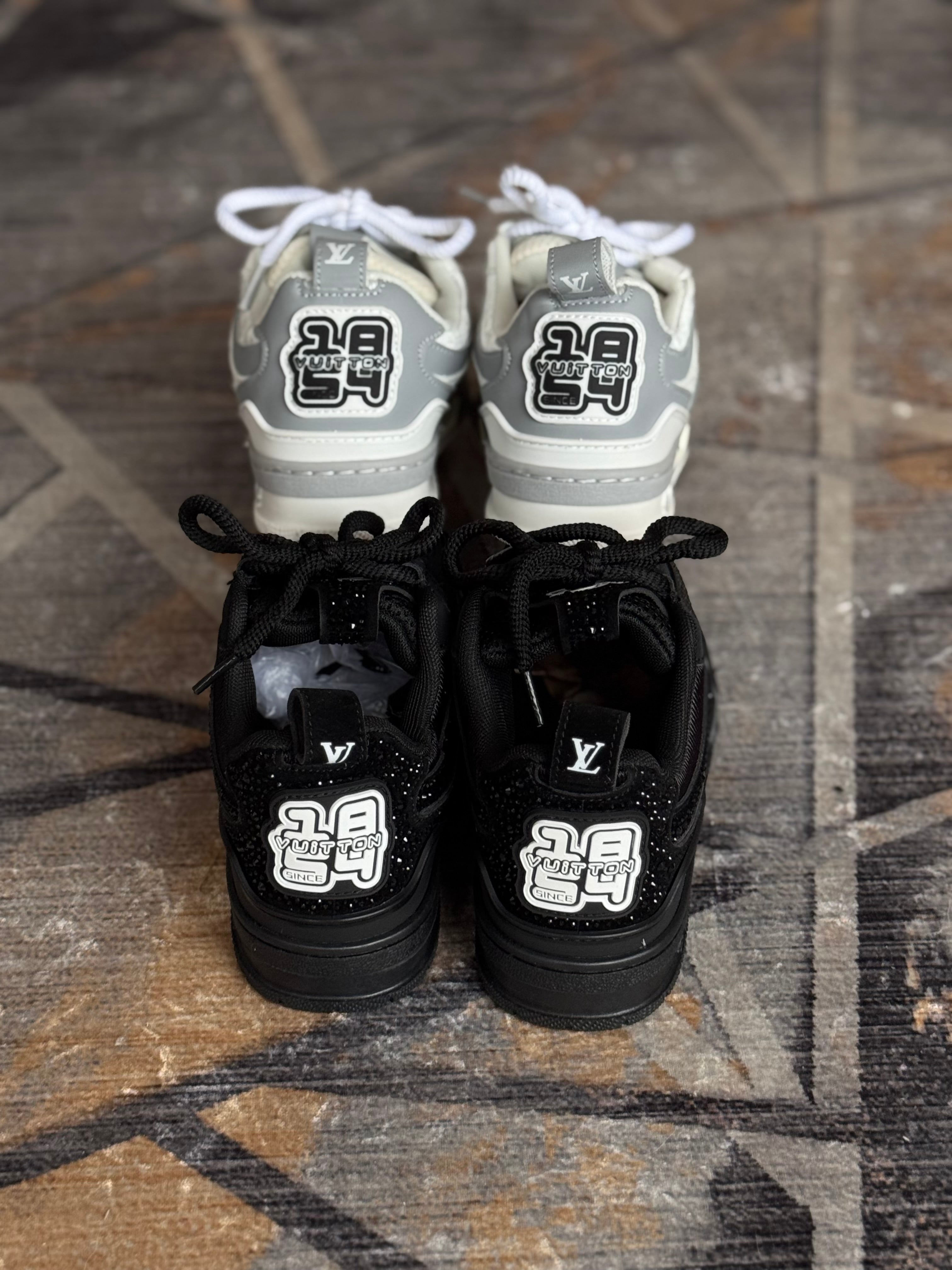 Louis Vuitton Skate gris blanca