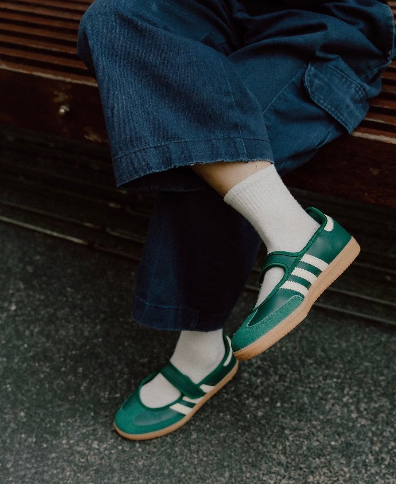 Adidas samba Mary jane “verde”